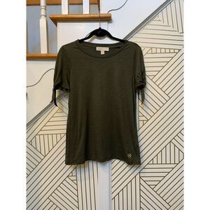 Michael Michael Kors Short Sleeve Women Scoop Neck Blouse